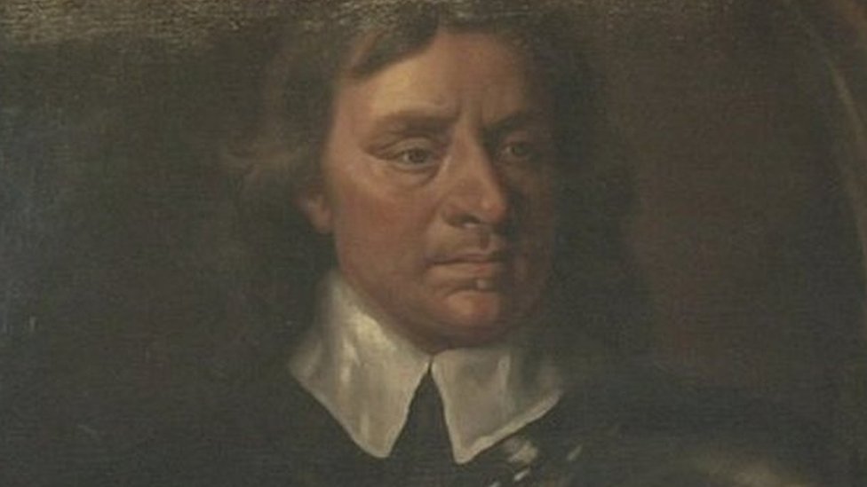 Oliver Cromwell's 'rare' funeral banner sells for £16k - BBC News