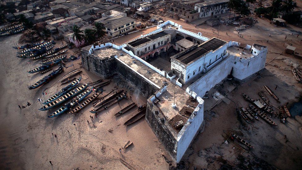 Fort Vilijams, Gana: Pogled iz vazduha
