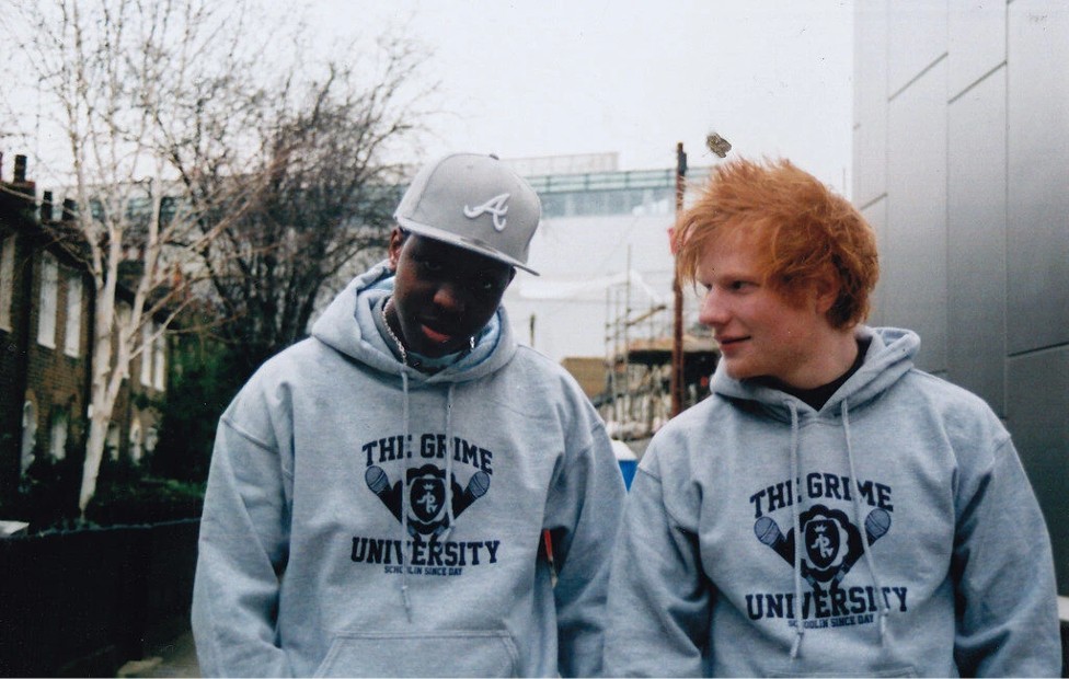 Jamal Edwards y Ed Sheeran in 2010
