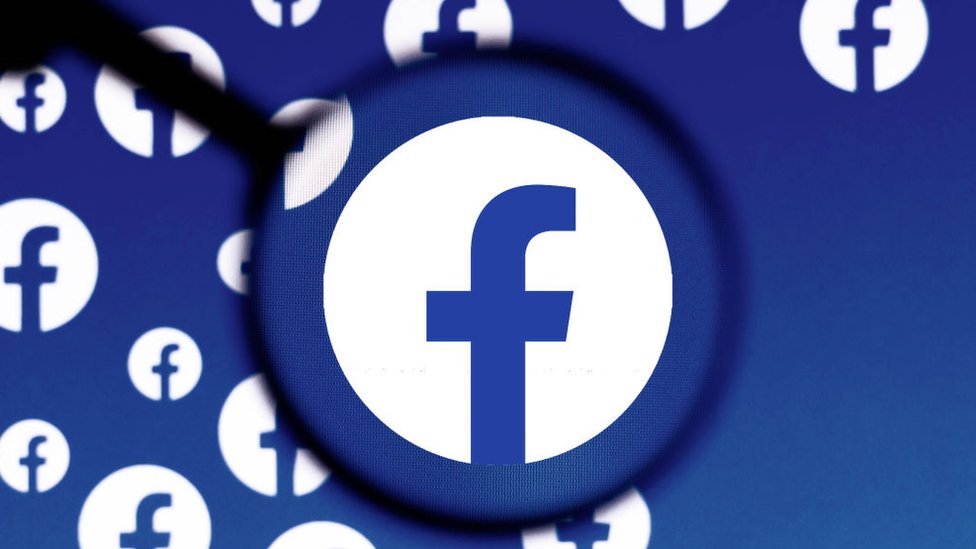 El logo de Facebook