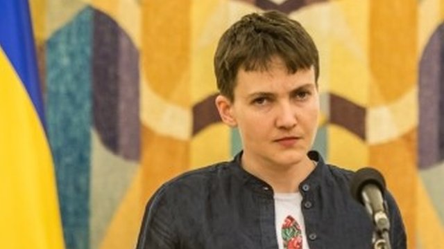 Nadiya Savchenko I Will Always Fight For Ukraine Bbc News