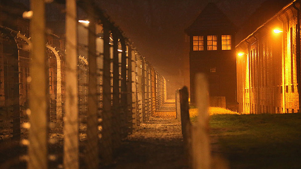 Cerco perimetral del campo de exterminio Auschwitz