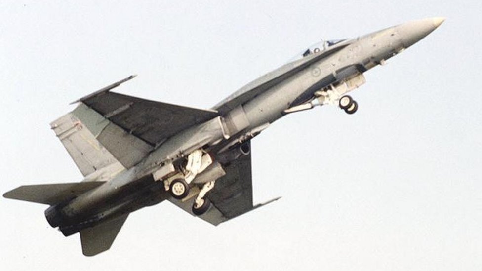 Канадские вооруженные силы F-18 Hornet (фото из архива)