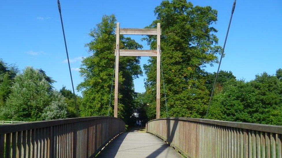 Мост через реку Джубили