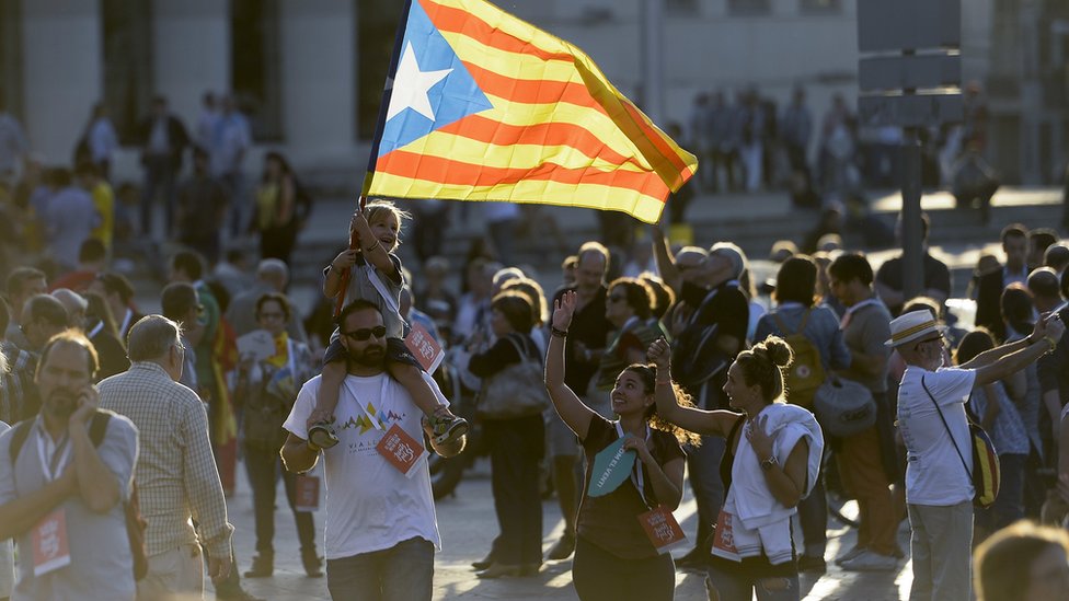Сторонники независимости Каталонии, Барселона