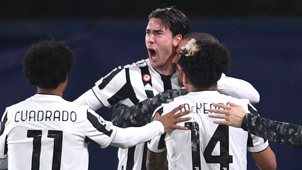 Villarreal 1-1 Juventus: Dusan Vlahovic scores quickest Champions League debut goal