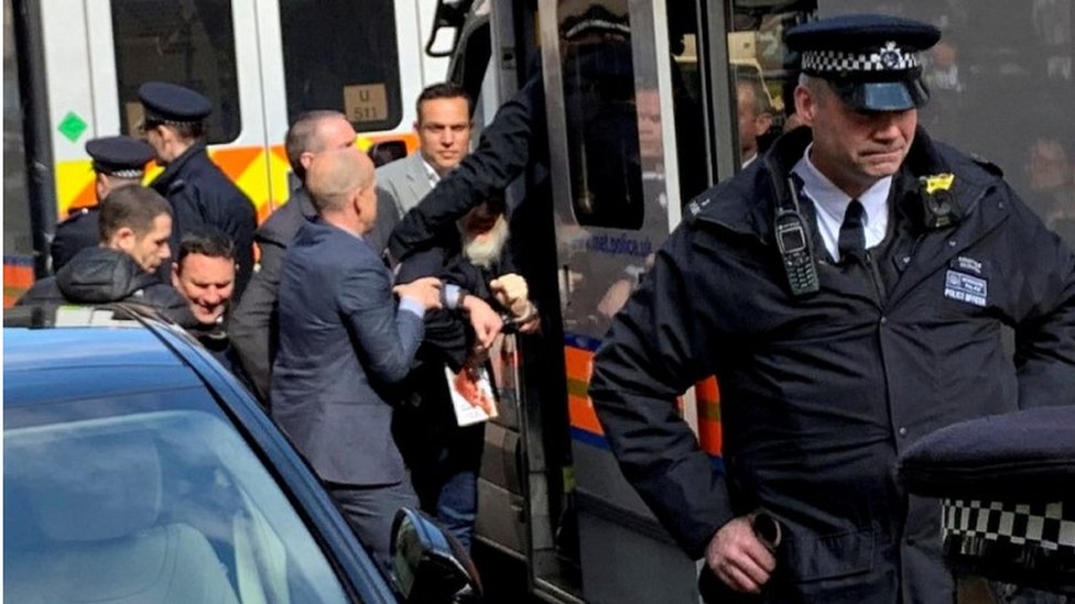 Arresto de Julian Assange