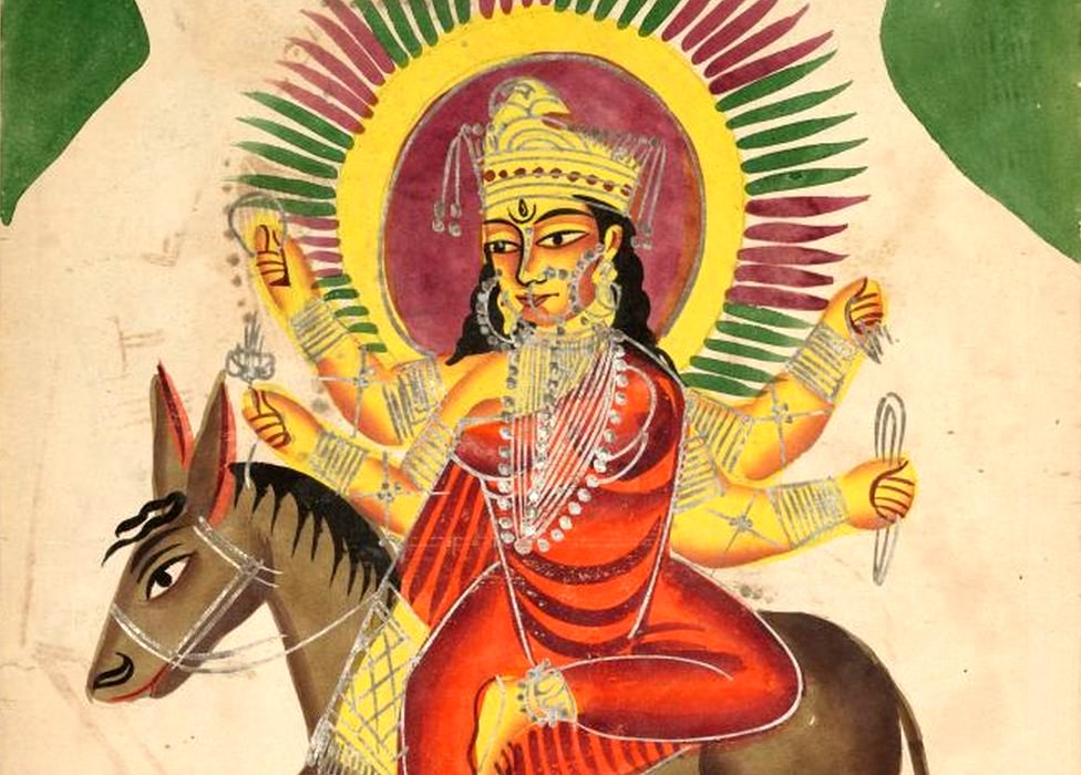 Pintura de Sheetala Devi