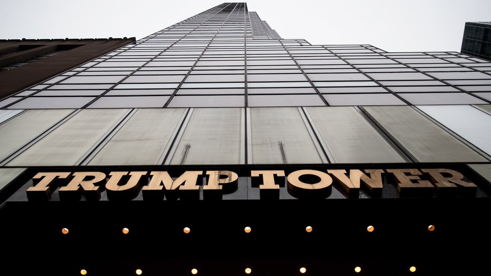 La reunión tuvo lugar en la Torre Trump de Nueva York el 9 de junio de 2016. La Torre Trump de Nueva York.