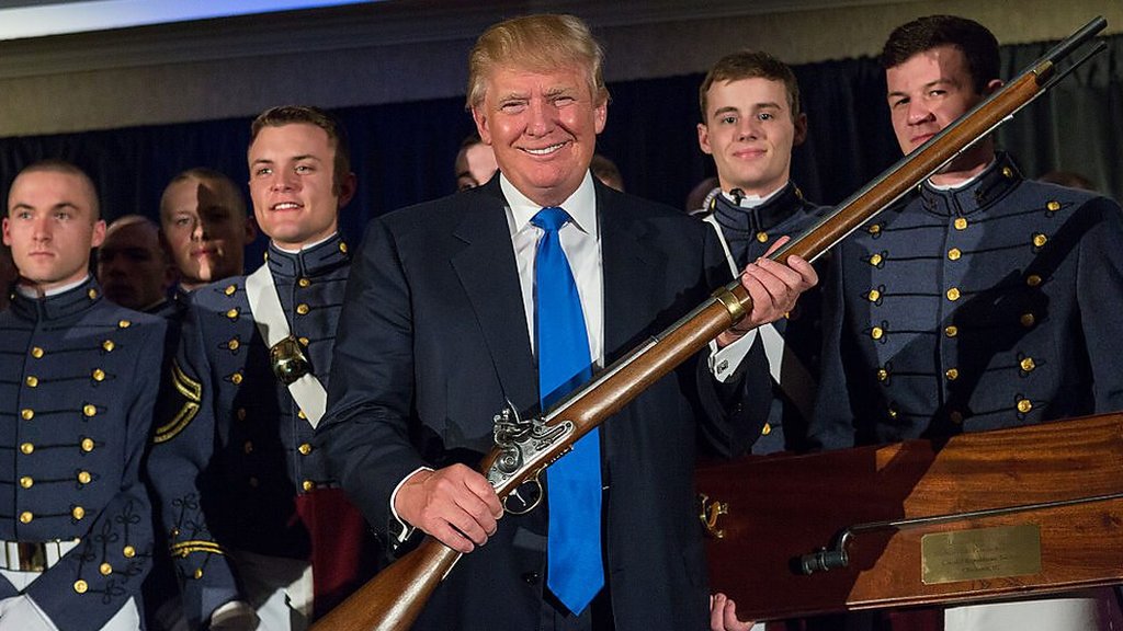 What's Donald Trump said about guns and gun control?