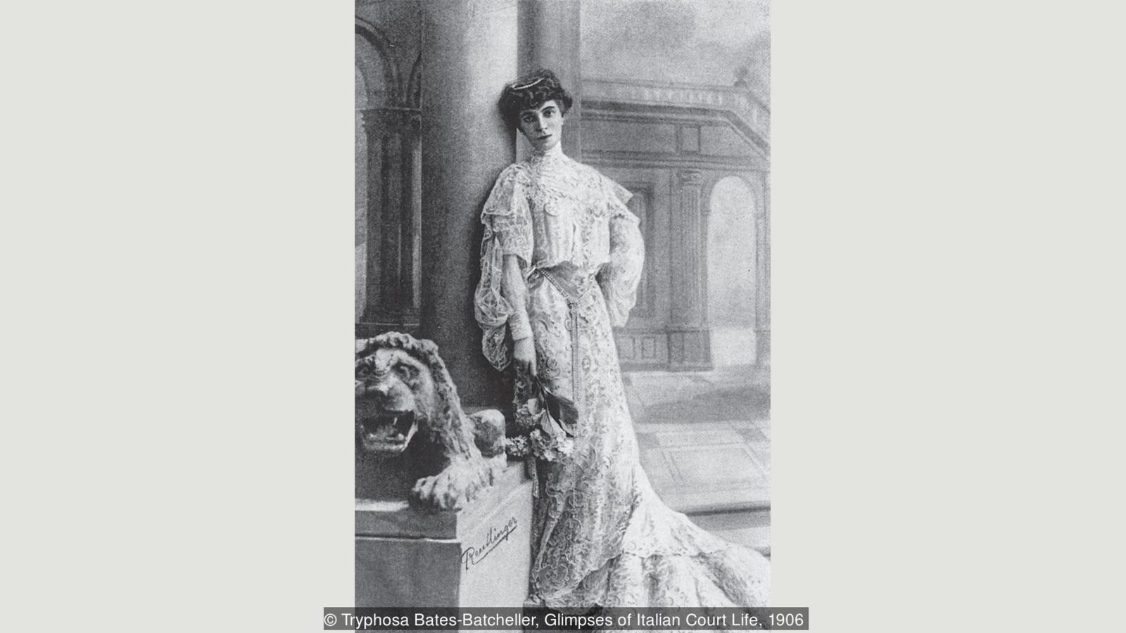 Casati seis años después de casarse con el marqués Camilo Casati Stampa di Soncino. La pareja se separó en 1919. (Foto: Tryphosa Bates-Batcheller) Casati seis años después de casarse con el marqués Camilo Casati Stampa.