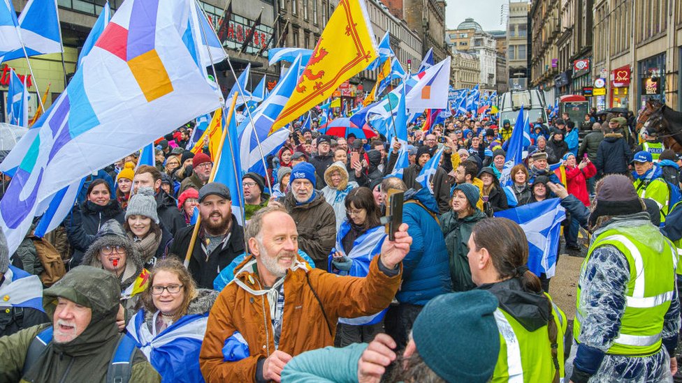 pro-independence march
