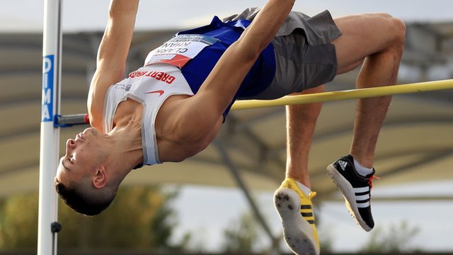 Joel Khan of Great Britain