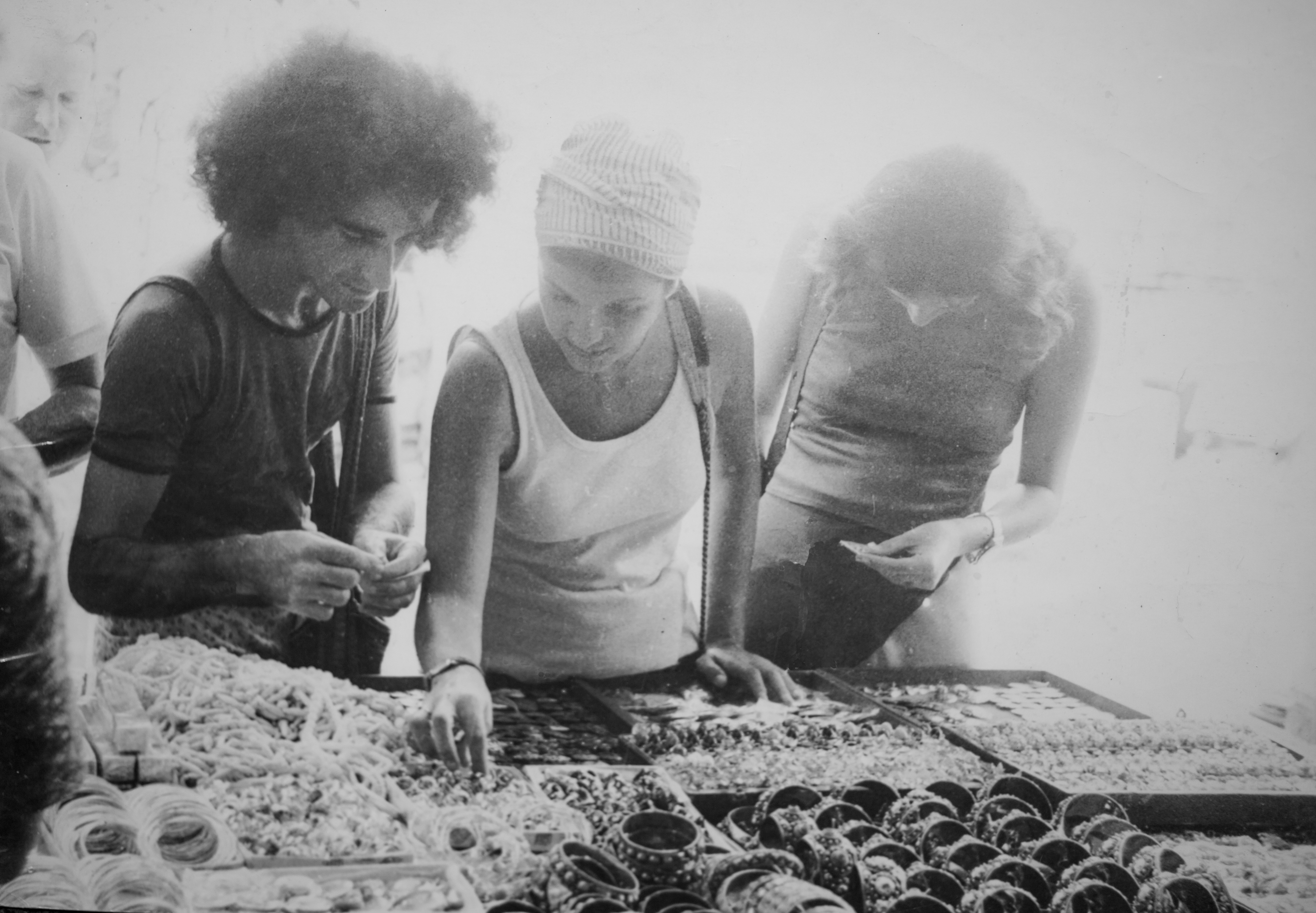 Leila Diniz, Ana Miranda e Luiz Carlos Lacerda em Bangcoc, 13 de junho de 1972