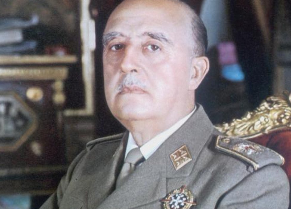 Испанский диктатор генерал Франко