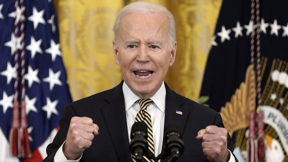 Ukraine conflict: Biden brands Putin a 'war criminal'