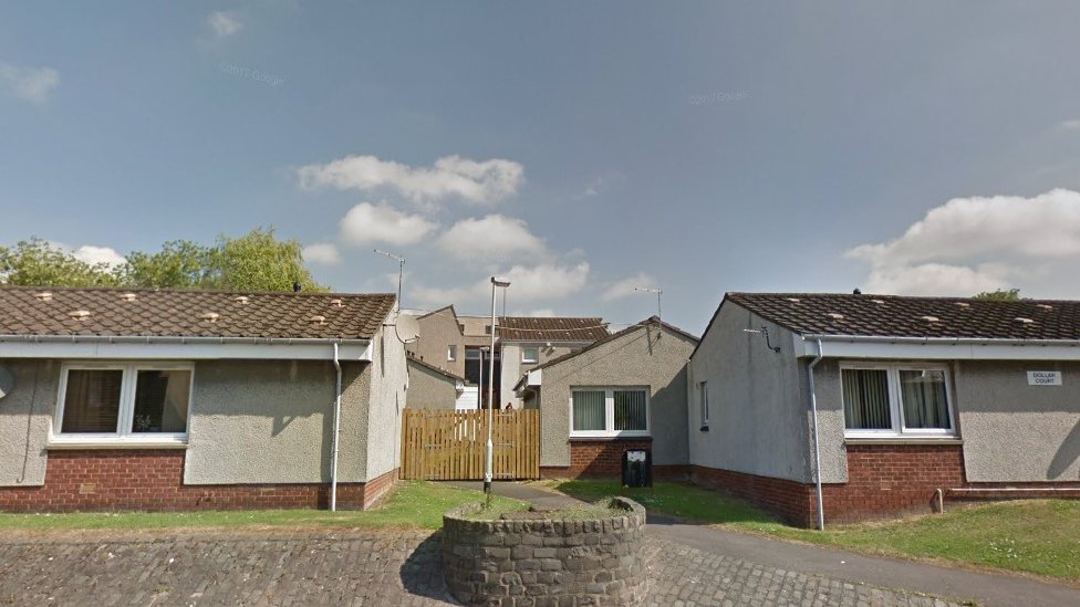 Two injured in sheltered housing fire in Dunfermline BBC News