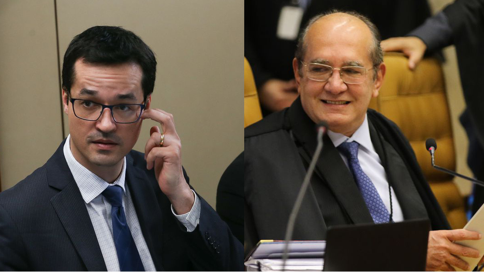 A história da rixa entre Gilmar Mendes e Deltan Dallagnol, que virou  processo judicial - BBC News Brasil