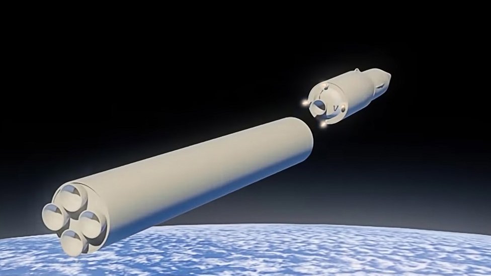俄羅斯的新型高超音速導彈"前衛"示意圖