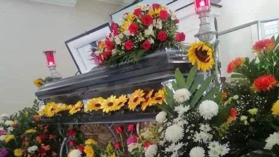 El funeral de Areli Pablo