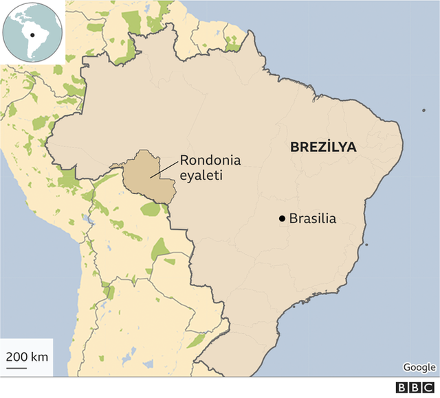 Brezilya Rondonia eyaleti
