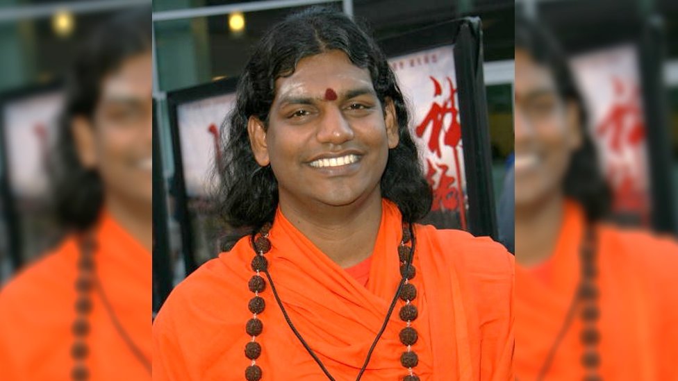 Nithyananda, el líder del país imaginario de Kailasa.
