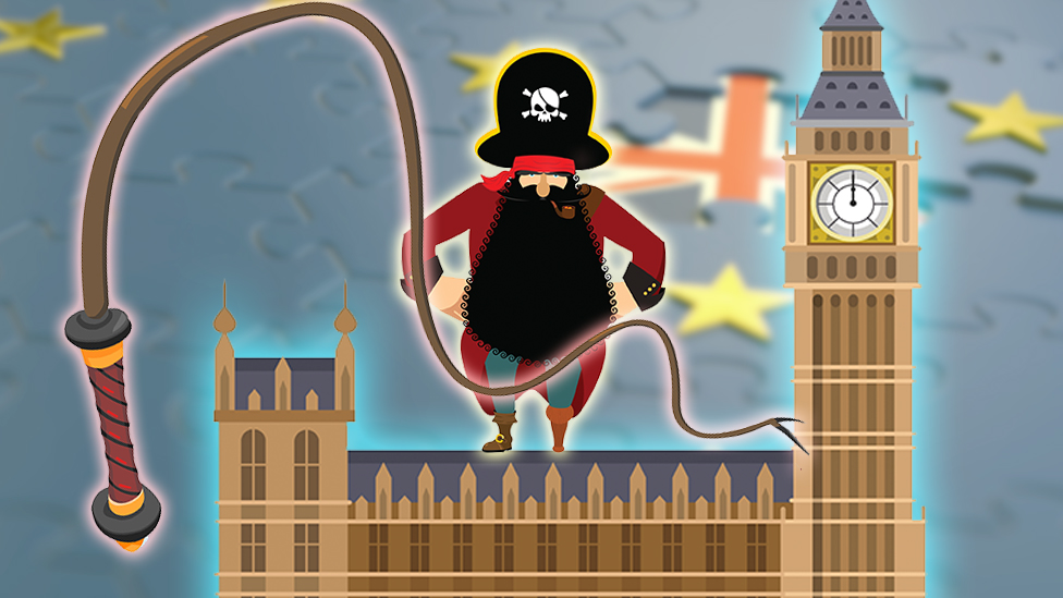 Кнут, пират и палаты парламента