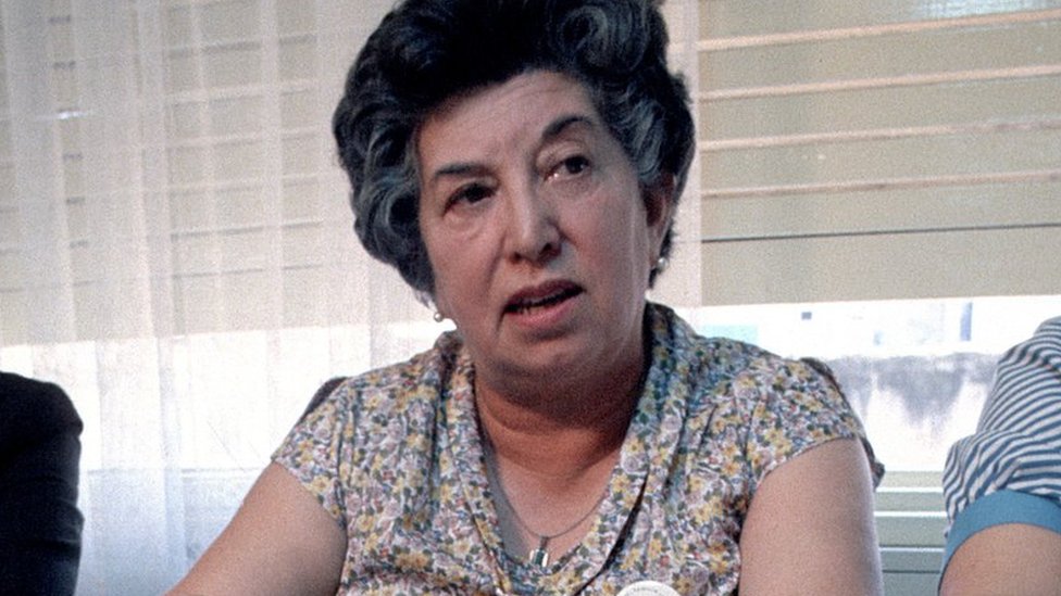 María Isabel Mariani en 1984