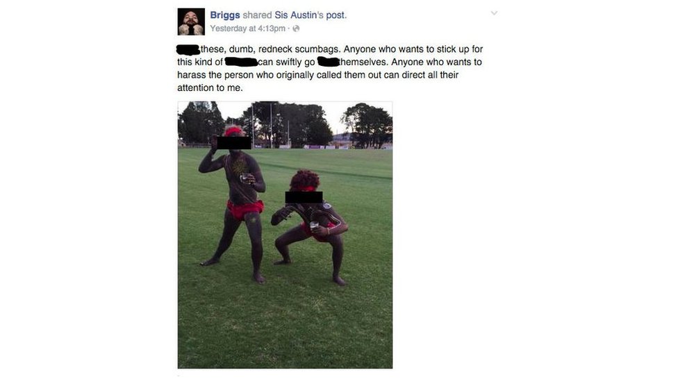 Снимок экрана, на котором рэпер Бриггс критикует двоих мужчин