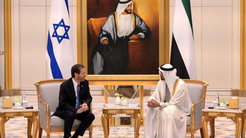 زيارة الرئيس الإسرائيلي لدولة الإمارات