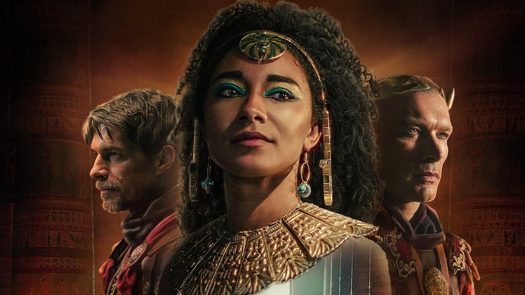 الملصق الإعلاني لفيلم الملكة كليوباترا