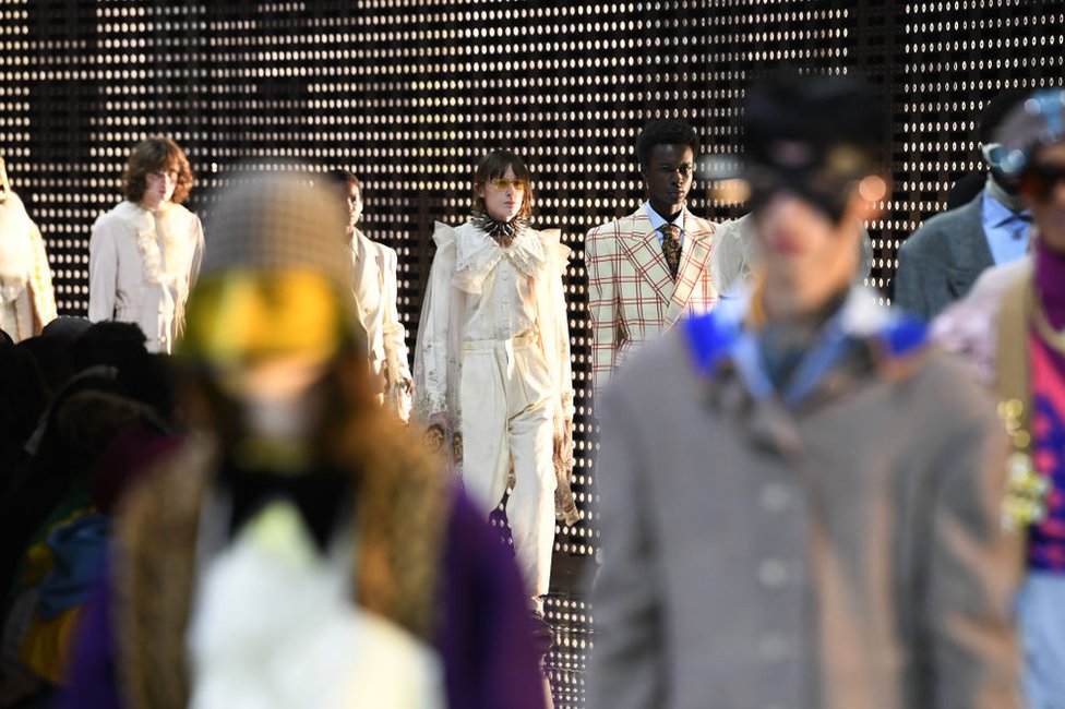 Manenke nose Guči modele na Nedelji mode u Milanu u februaru ove godine