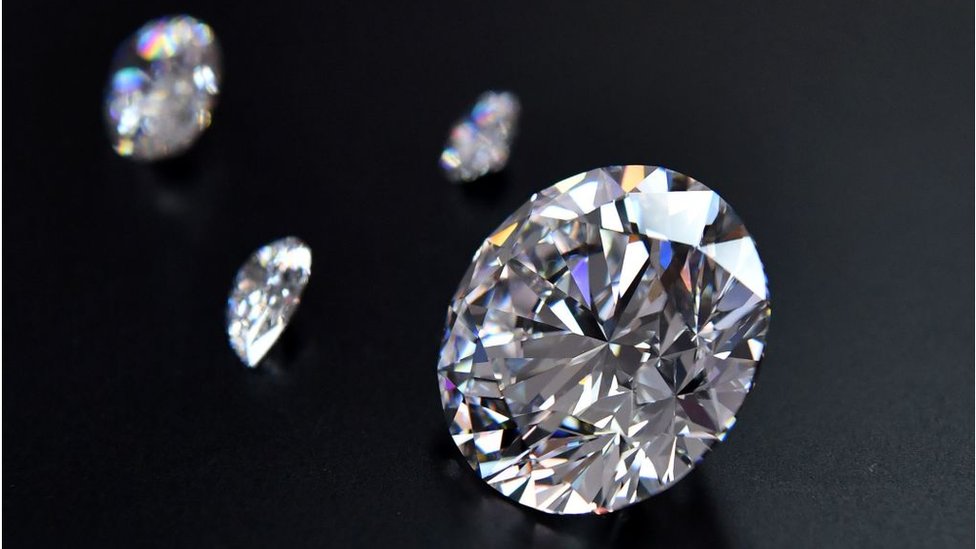 Russian synthetic sale diamond