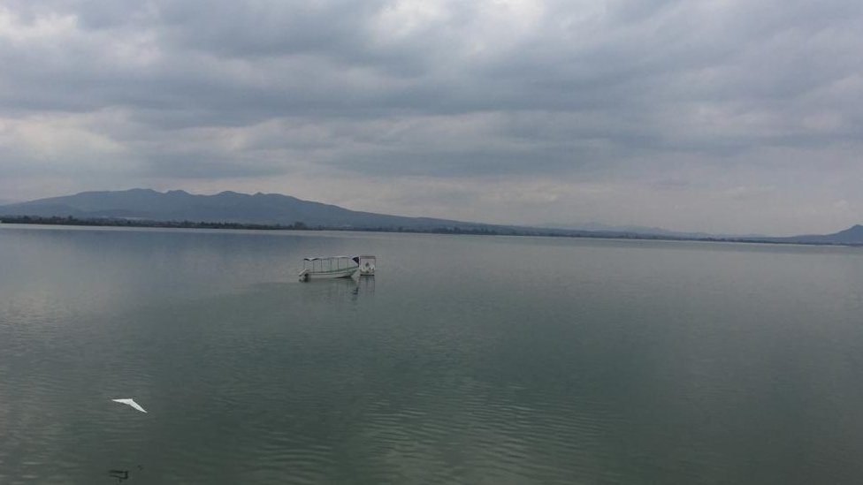Lago de Zumpango.