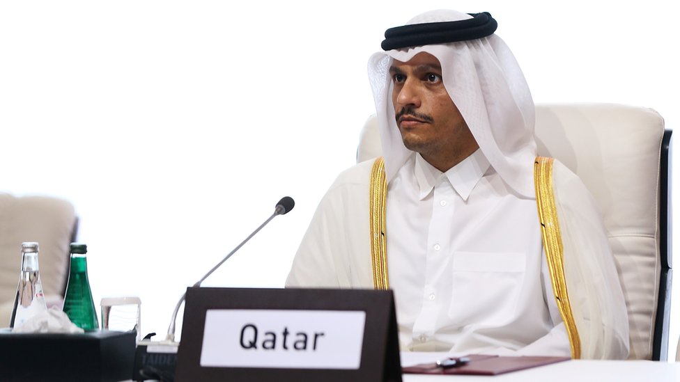 وزير خارجية قطر محمد بن عبد الرحمن آل ثاني.