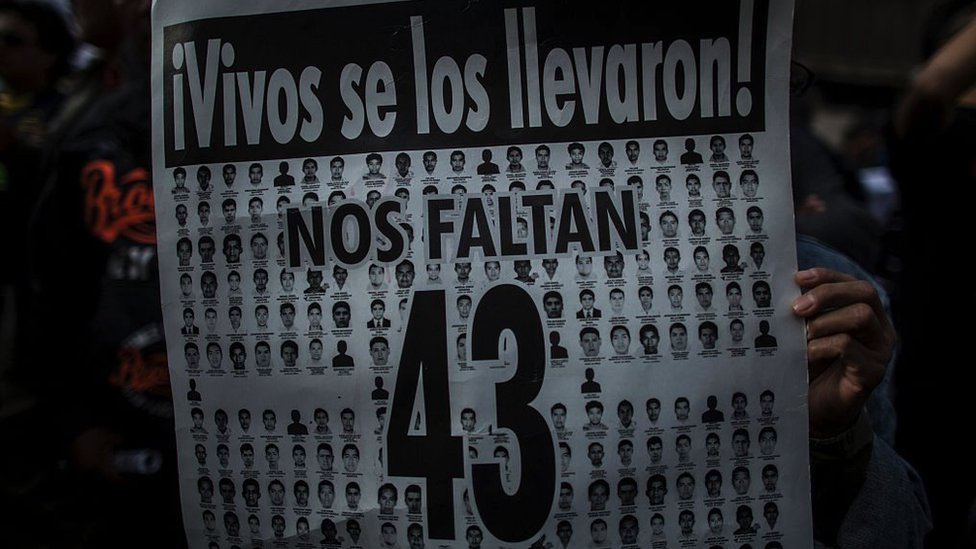 Protesta por caso Ayotzinapa