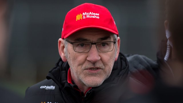 Tyrone manager Mickey Harte