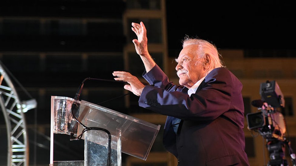 Manolis Glezos en 2015
