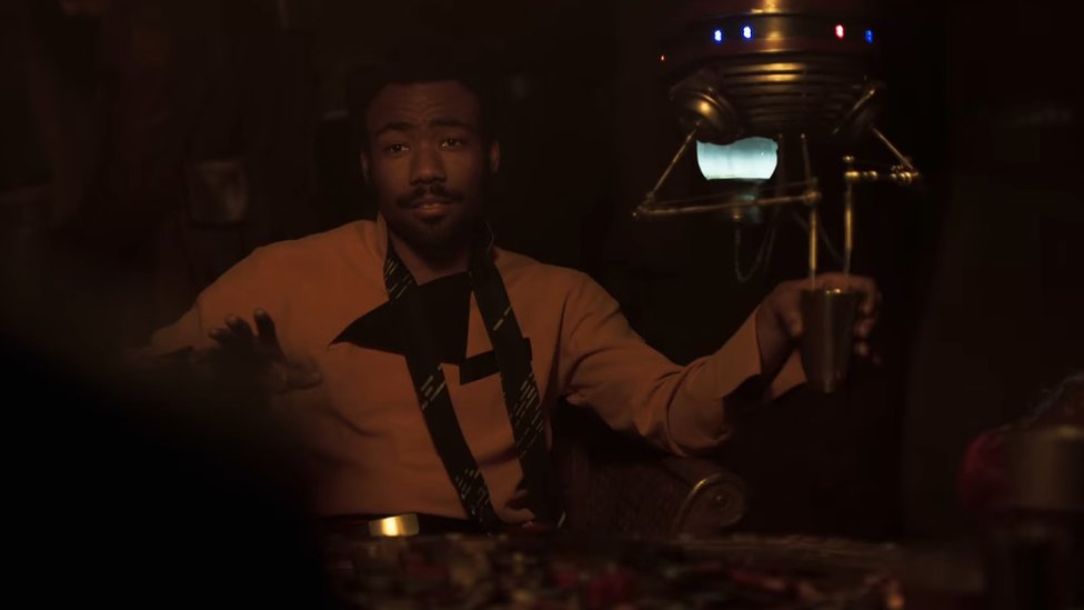 Donald Glover kao Lando Kalrisijan