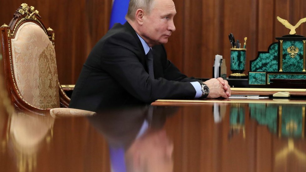 Vladimir Putin. NO USAR / BBC