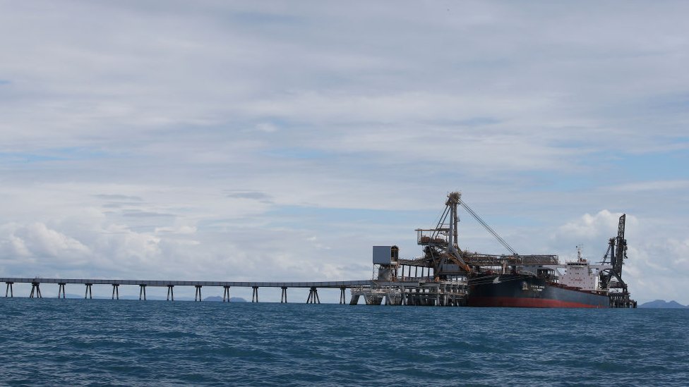 Terminal batu bara Abbot Point di Queensland