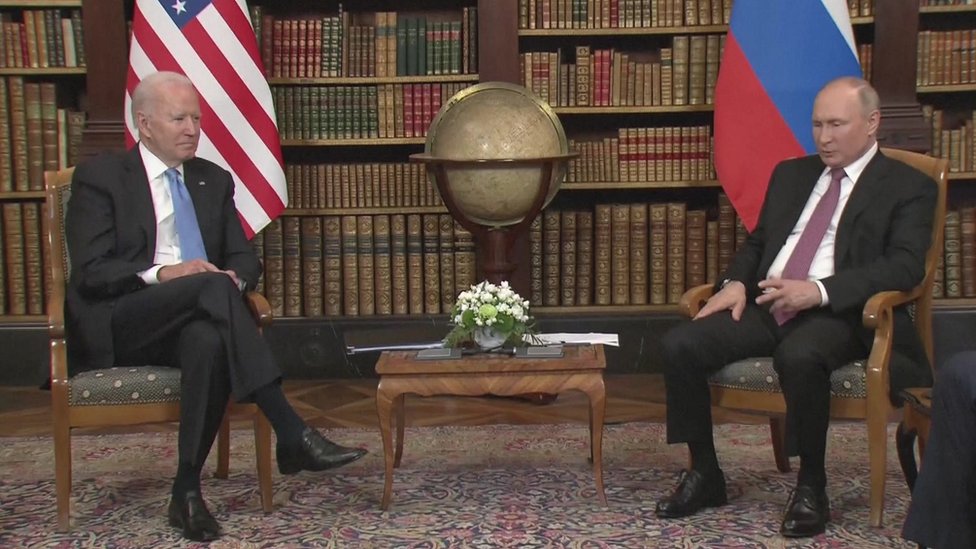 President Joe Biden meets President Vladimir Putin in Geneva