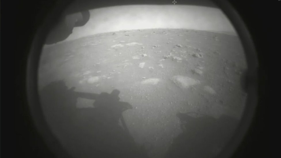 Nasa's Perseverance rover in 'great shape' after Mars landing