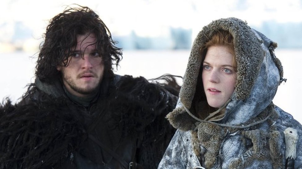 Game of Thrones: Kit Harington and Rose Leslie's Scottish wedding - BBC ...