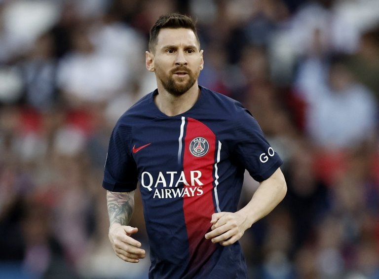Lionel Messi con el PSG