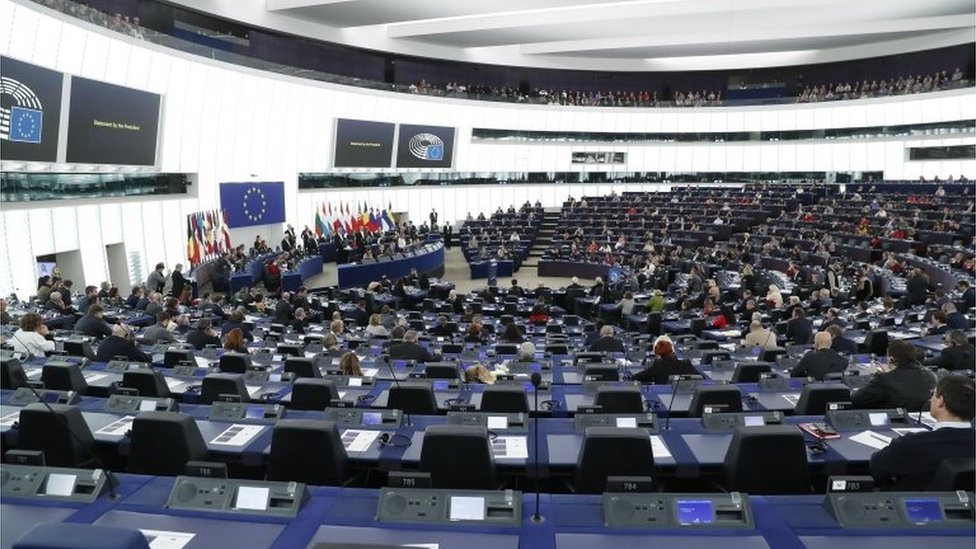 El pleno del Parlamento Europeo