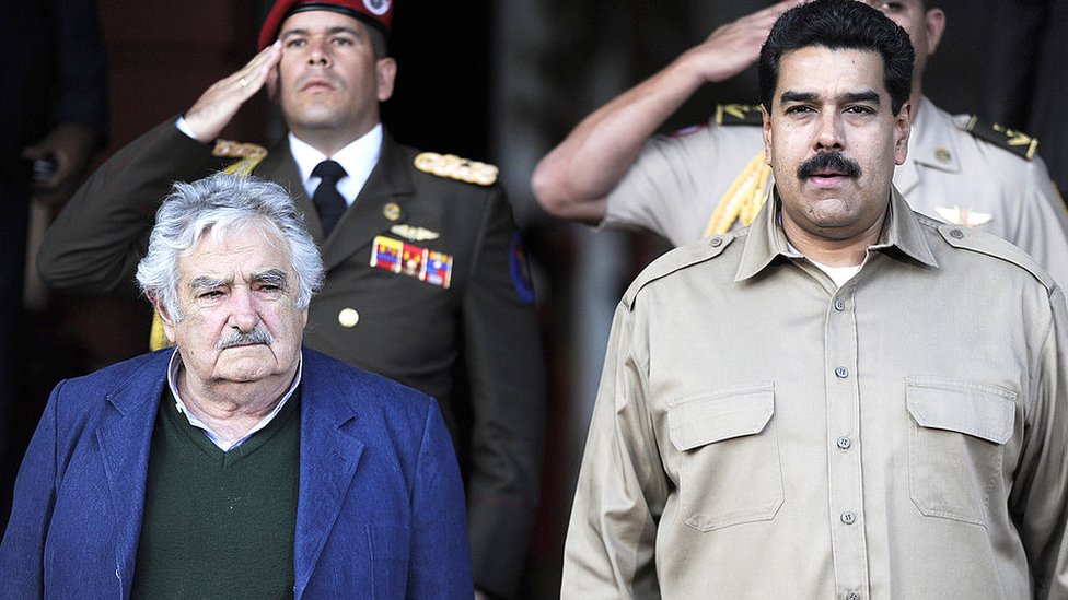 Mujica y Maduro