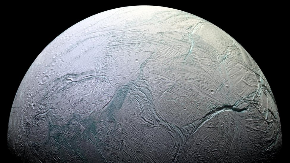 James Webb telescope: Icy moon Enceladus spews massive water plume