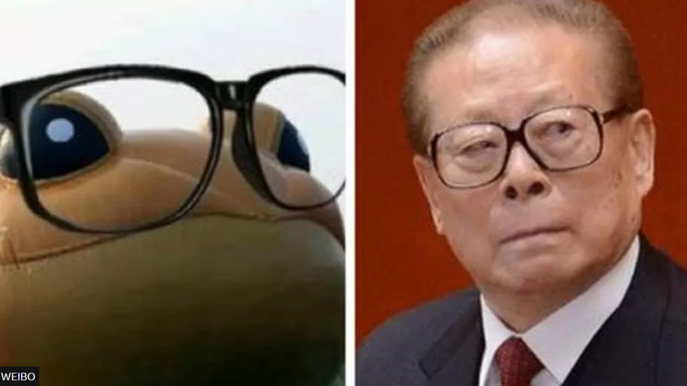 Toad meme and Jiang Zemin