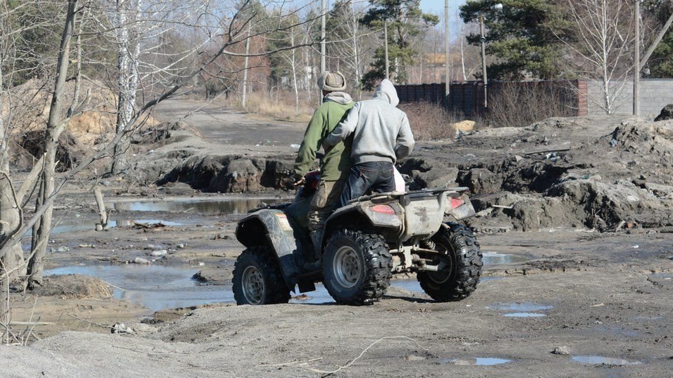 Видобуток буршнигу на Поліссі